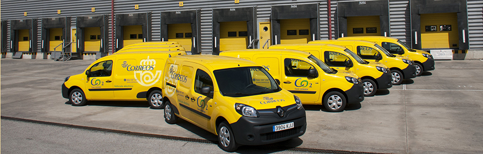 CORREOS records a twofold increase in its park of electric vans, and adds electric tricycles 