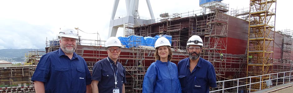 Ms. Susana Sarriá analyses Navantia’s plans at the Ferrol-Fene shipyards 