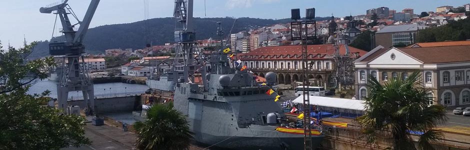NAVANTIA celebra el amadrinamiento del buque “Furor” construido para la Armada Española