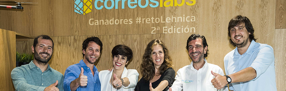 CORREOS takes part in SOUTH SUMMIT 2018 with the startups which won the 2nd series of the Reto Lehnica