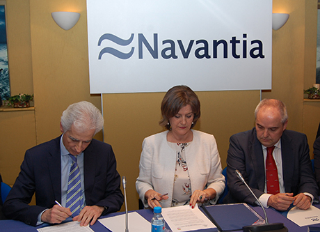 NAVANTIA y los sindicatos firman el acuerdo del Plan Estratégico 2018/22 y el primer Convenio Colectivo Intercentros de la compañía