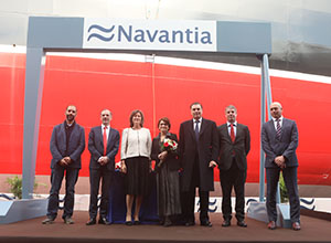 NAVANTIA celebra en Puerto Real la ceremonia de entrega del tercer petrolero Suezmax