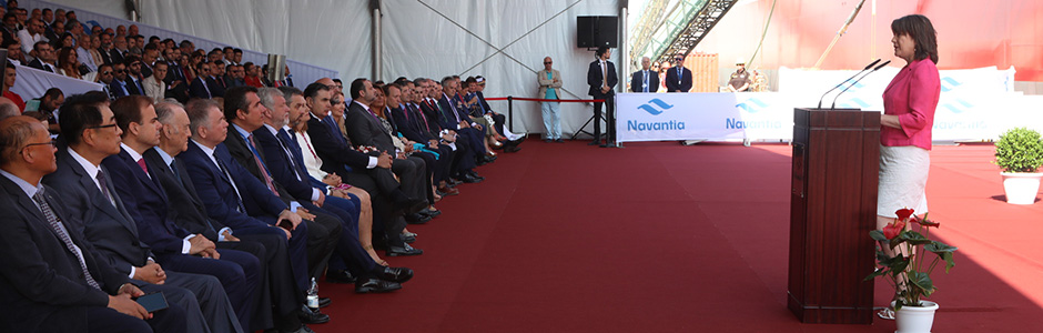 NAVANTIA celebra en Puerto Real la ceremonia de entrega del petrolero “Monte Ulía”