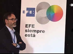 EFE relanza su imagen en el mundo con la conmemoración de su 80 aniversario