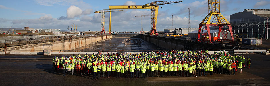 NAVANTIA begins in Belfast the integration of Harland & Wolff