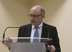 El ministro de Hacienda y Función Pública, Cristóbal Montoro.