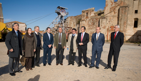 El presidente de SEPI anuncia un proyecto tecnológico de futuro para las Minas de Almadén