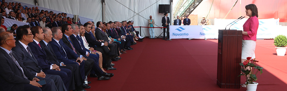 NAVANTIA celebra en Puerto Real la ceremonia de entrega del petrolero “Monte Ulía”