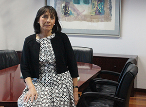 Rosario Martínez, presidenta de Hispasat