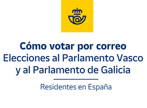 Infografía cómo votar por correo.