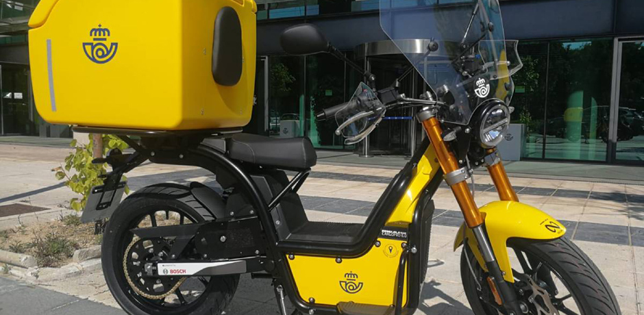 CORREOS triplica su flota de motos eléctricas, con 600 nuevas unidades