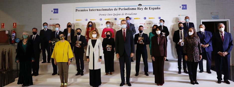 El Rey Felipe VI elogia el periodismo auténtico y de calidad