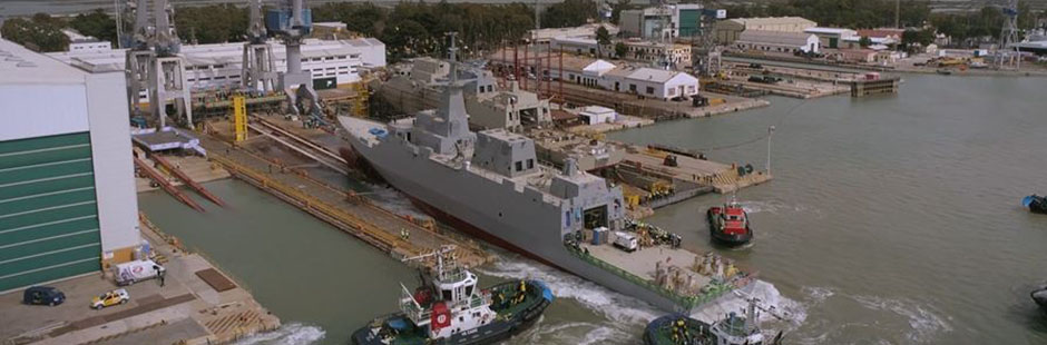 NAVANTIA launches the third corvette for Saudi Arabia 