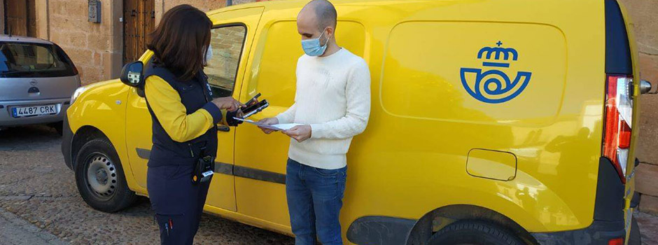Spain rural postmen will offer the home delivery of most of the services which they provide at the offices 