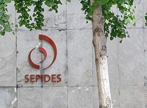Fachada con logotipo de SEPIDES