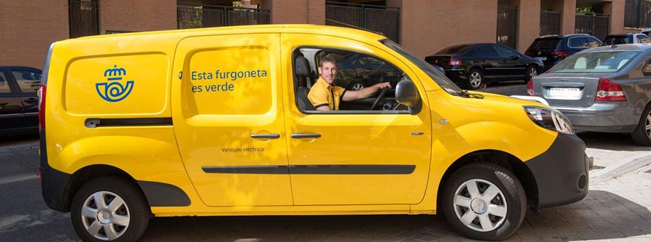 CORREOS incorporará a su flota 220 nuevas furgonetas ecológicas