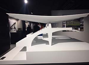 Maqueta del museo Eduardo Torroja.