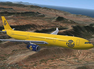 Avión Airbus A330 de Correos Cargo.