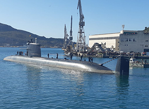 Primera navegación del submarino Isaac Peral
