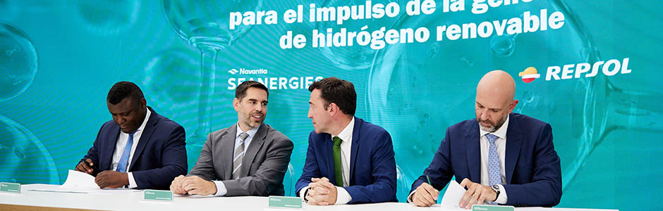 Navantia Seanergies and Repsol to explore opportunities in renewable hydrogen generation 