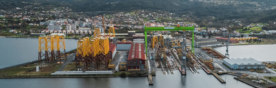 Navantia Seanergies acomete reformas en su centro de Fene para liderar el sector de las energías verdes