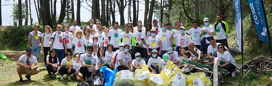 Grupo TRAGSA reinforces its volunteer program with 600 persons participating in environmental maintenance activities