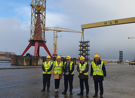 NAVANTIA firma el contrato para la construcción de tres buques logísticos para Reino Unido por parte de “Team Resolute”