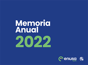 Portada Memoria Anual 2022 de ENUSA