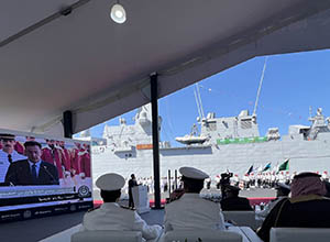 Acto de entrega de la quinta corbeta de NAVANTIA.