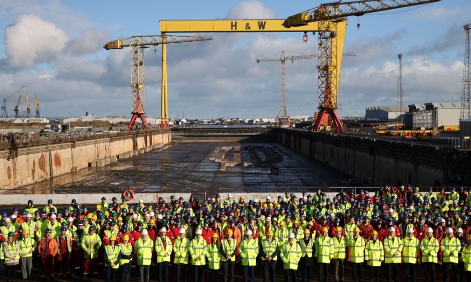 Primer aniversario de la compra de Harland&Wolff: NAVANTIA consolida su carácter internacional