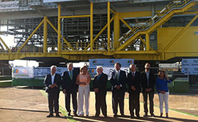 NAVANTIA, Iberdrola and 50 Hertz celebrate in Puerto Real the delivery of the Andalucía substation